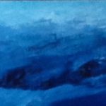 Μέρλιν Βασιλάτου Λίζα, Ωδή στη θάλασσα, 37x80cm, Λάδι σε μουσαμά