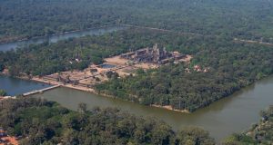 Aerial Photos of Angkor Wat Siem Reap, Cambodia