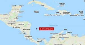 Caribbean earthquake
