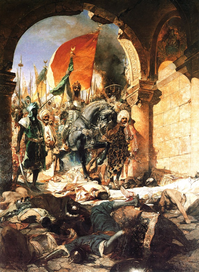 1280px Benjamin Constant The Entry of Mahomet II into Constantinople 1876