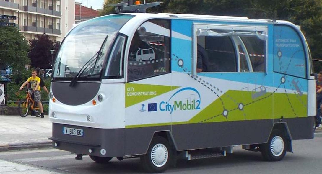 Αυτόνομο λεωφορείο CityMobil2 στα Τρίκαλα