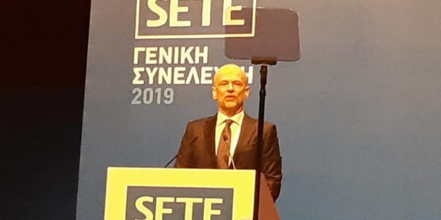 Ο πρόεδρος του Συνδέσμου Ελληνικών Τουριστικών Επιχειρήσεων (ΣΕΤΕ), Γιάννης Ρέτσος