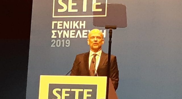 Ο πρόεδρος του Συνδέσμου Ελληνικών Τουριστικών Επιχειρήσεων (ΣΕΤΕ), Γιάννης Ρέτσος