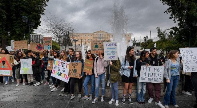 Πορεία για το κλίμα στην Αθήνα