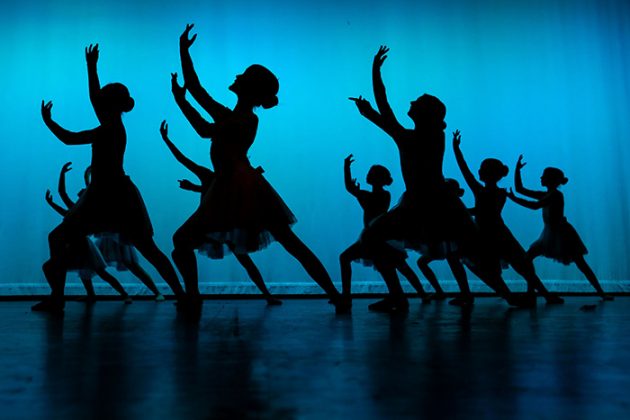 Silhouetted Dancers Dave Dabour United States