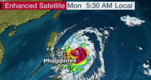 Ο τυφώνας «Καμούρι» αναμένεται να χτυπήσει τις Φιλιππίνες