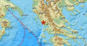 Ισχυρός σεισμός 5,6 Ρίχτερ ταρακούνησε τη Δυτική Ελλάδα