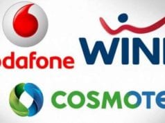 vodafone wind cosmote logo
