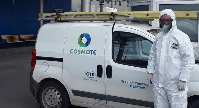COSMOTE: Τεχνικοί και πελάτες μαζί στη μάχη κατά του κορωνοϊού