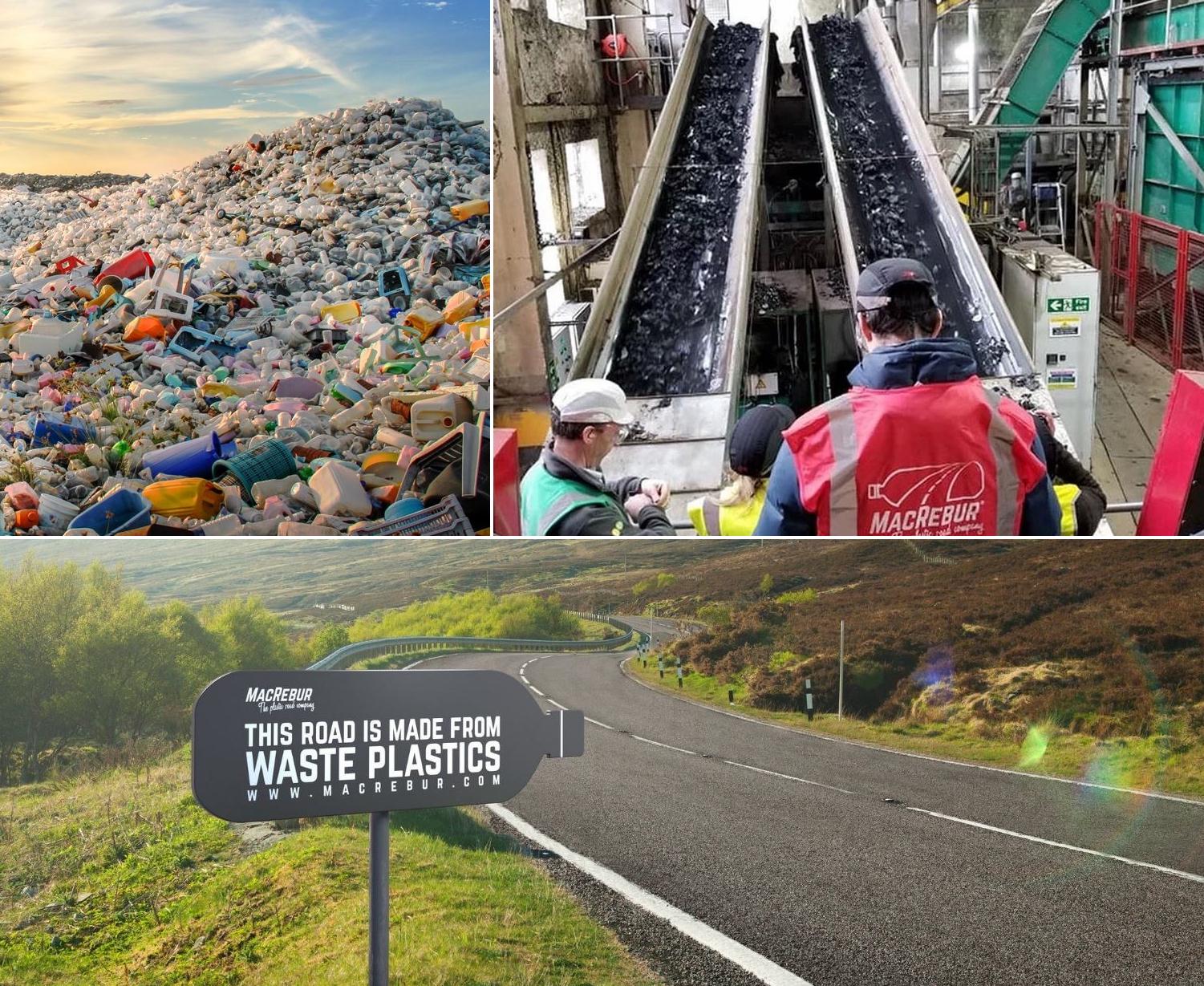 Στην Σκωτία φτιάχνουν δρόμους με πλαστικά μπουκάλια