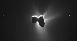 κομήτης λάμψη