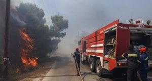 Πυροσβέστες επιχειρούν στη φωτιά στη Ραφήνα / Φωτογραφία: EUROKINISSI/ΘΑΝΑΣΗΣ ΔΗΜΟΠΟΥΛΟΣ Πηγή: iefimerida.gr - https://www.iefimerida.gr/ellada/fotia-stin-artemida-ekkenonontai-oikismoi