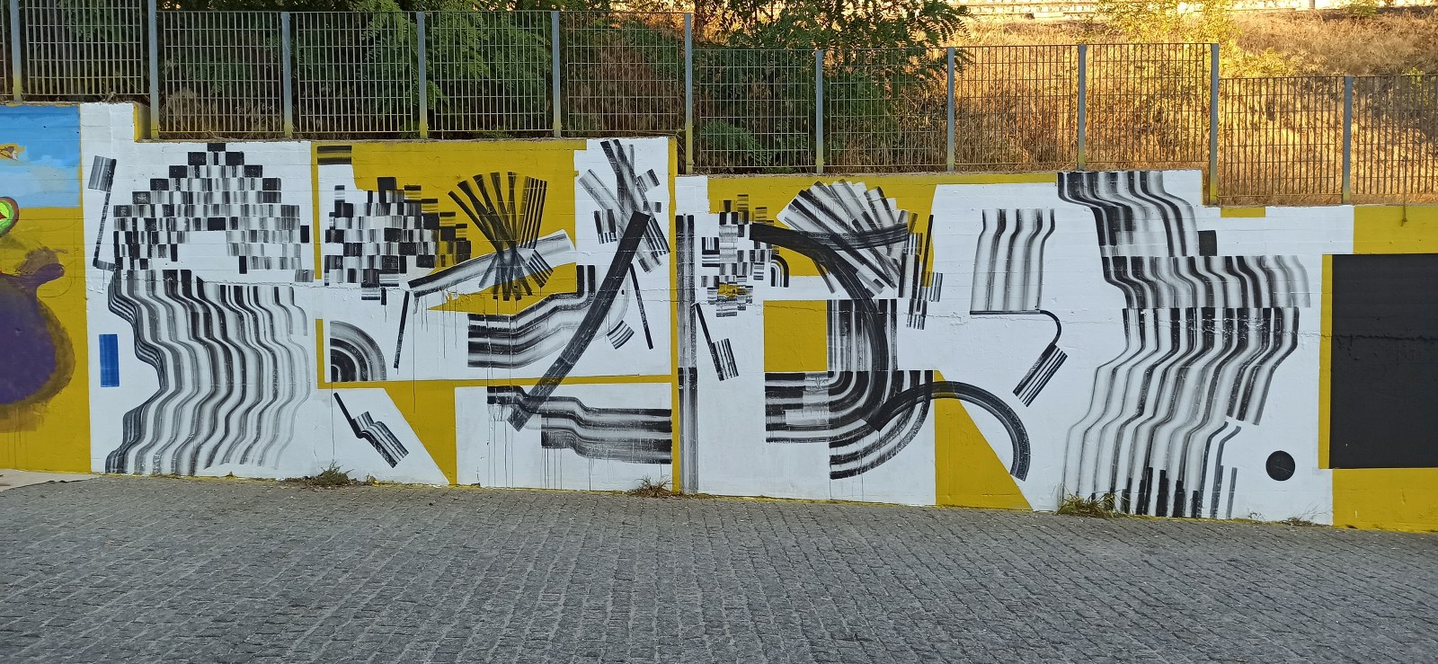 Street art πεζόδρομος οδού Θεσσαλονίκης