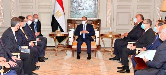 Επίσκεψη Αιγυπτίου Προέδρου και συνάντηση με Κ. Χατζηδάκη