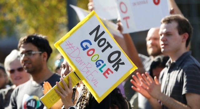 gOOGLE PROTESTS