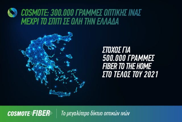 COSMOTE Fiber FTTH 2021