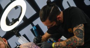 ΣΤΙΓΜΙΟΤΥΠΑ ΑΠΟ ΤΟ 5o ATHENS TATTOO EXPO 2021 (ΜΙΧΑΛΗΣ ΚΑΡΑΓΙΑΝΝΗΣ/EUROKINISSI) - Τατουάζ