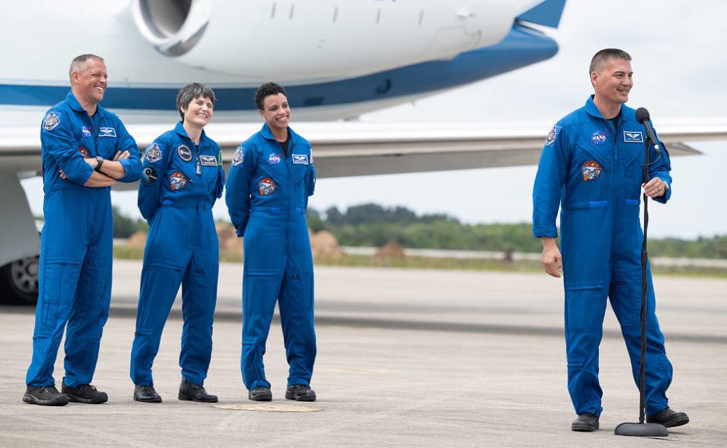 SpaceX Crew 4 Crew Arrival