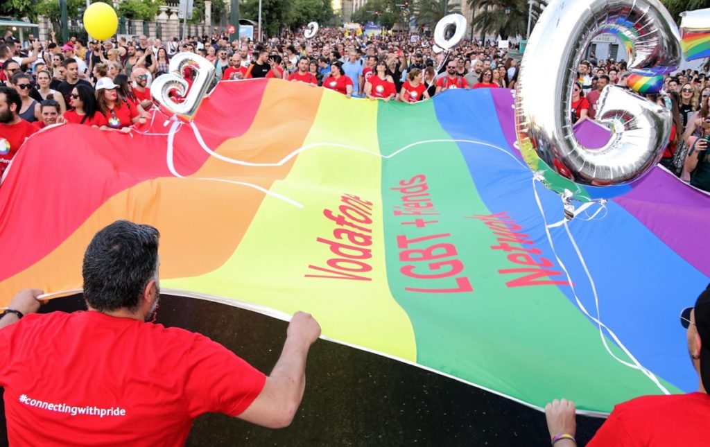 Vodafone at Athens Pride Parade 2019