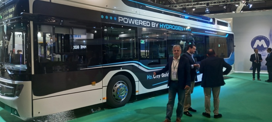 NME Next Mobility hydrogen bus 3