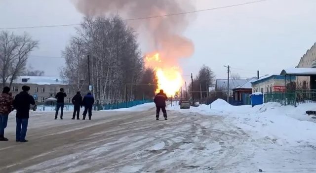 Έκρηξη αγωγός αερίου Ρωσία - Ουκρανία