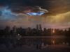 εξωγήινοι - UFO - ιπτάμενος δίσκος - πόλη