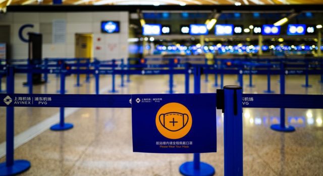 Αεροδρόμιο Σανγκάης - έκτακτες συμβουλές ΕΕ