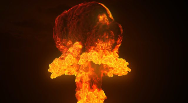 Atom Bomb Nuclear Explosion