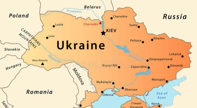 χάρτης της ουκρανίας 14414263