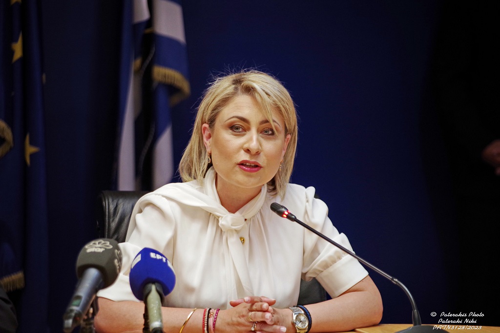 Υφυπουργός Χριστινα Αλεξοπουλου 2023 06 27