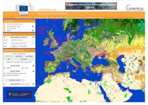 ΧΑΡΤΗΣ Ευρωπαϊκού Συστήματος Πληροφοριών για τις Δασικές Πυρκαγιές «EFFIS