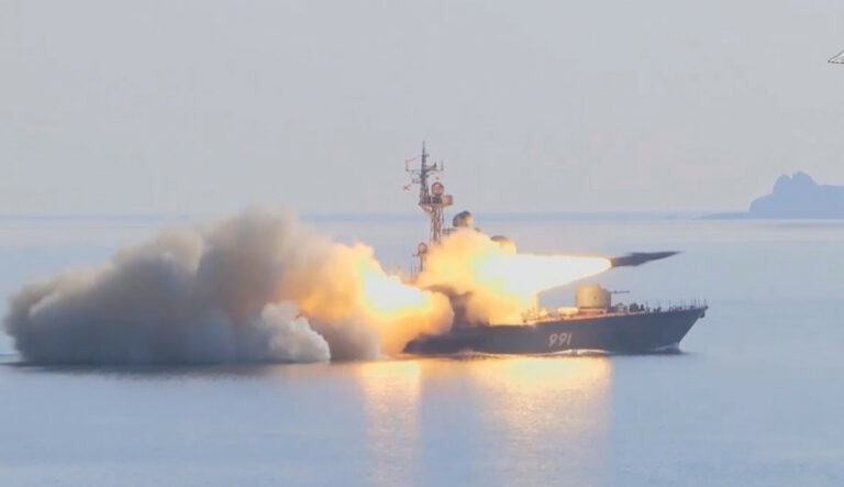 Russia fires supersonic anti ship missile at mock target in Sea of Japan