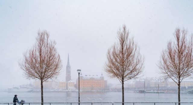 Σουηδία χιόνι Ιανουάριος 2024