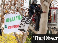 Μαδρίτη δέντρα ακτιβιστές