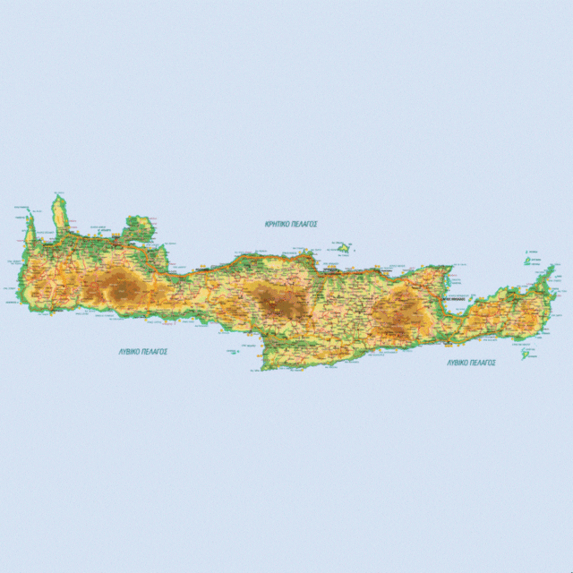 Creta map