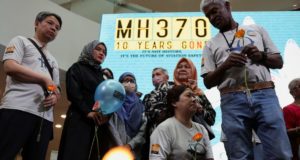 Families of those aboard missing Malaysia Airlines flight MH370 hold annual remembrance event scaled