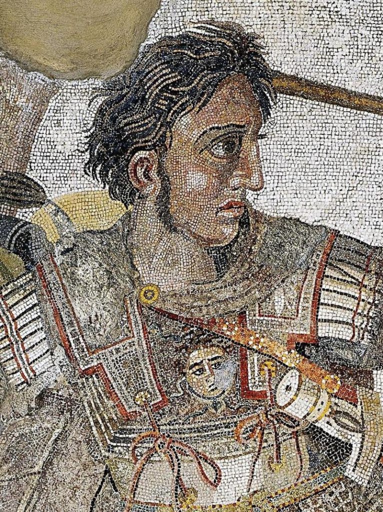 Alexander the Great mosaic cropped