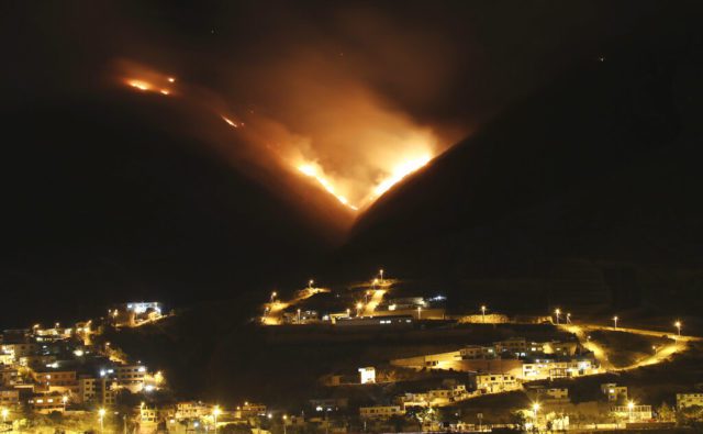 Ecuador Wildfire