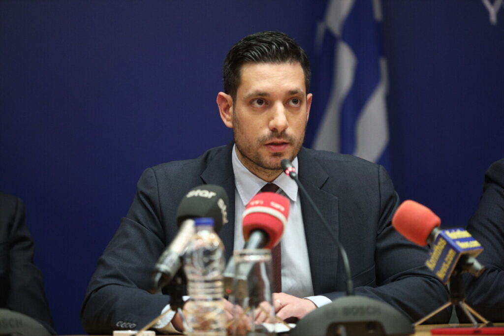 [376465] ΤΕΛΕΤΗ ΠΑΡΑΔΟΣΗΣ ΠΑΡΑΛΑΒΗΣ ΣΤΟ ΥΠΟΥΡΓΕΙΟ ΜΕΤΑΦΟΡΩΝ (ΓΙΑΝΝΗΣ ΠΑΝΑΓΟΠΟΥΛΟΣ/EUROKINISSI)