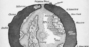 Hollow Earth map