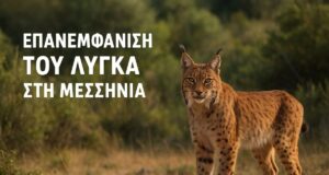 Η επανεμφάνιση του Λύγκα στη Μεσσηνία! ligas