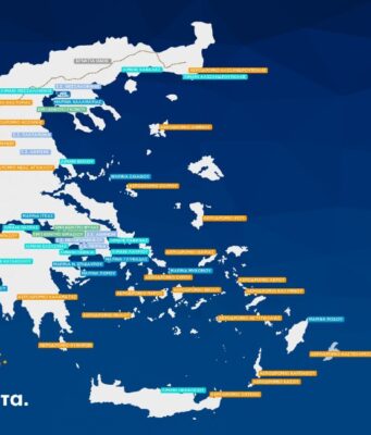 Ypertameio Map xartis
